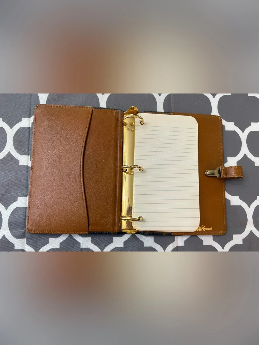 Vintage Louis Vuitton Saks Fifth Avenue Monogram Canvas Notebook Agenda Cover